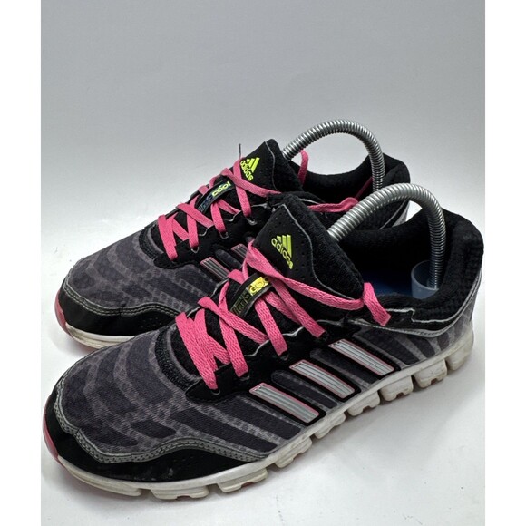 Women’s  Adidas Climacool Black Pink Running Shoes Size 8 - Picture 1 of 7